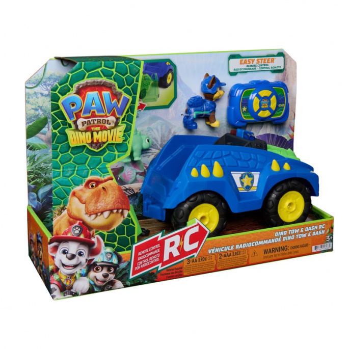 Paw Patrol Der Dino Film: RC Auto mit Anhänger Chase