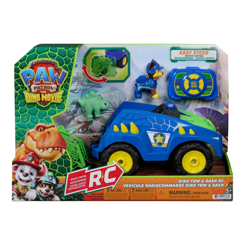Paw Patrol Der Dino Film: RC Auto mit Anhänger Chase