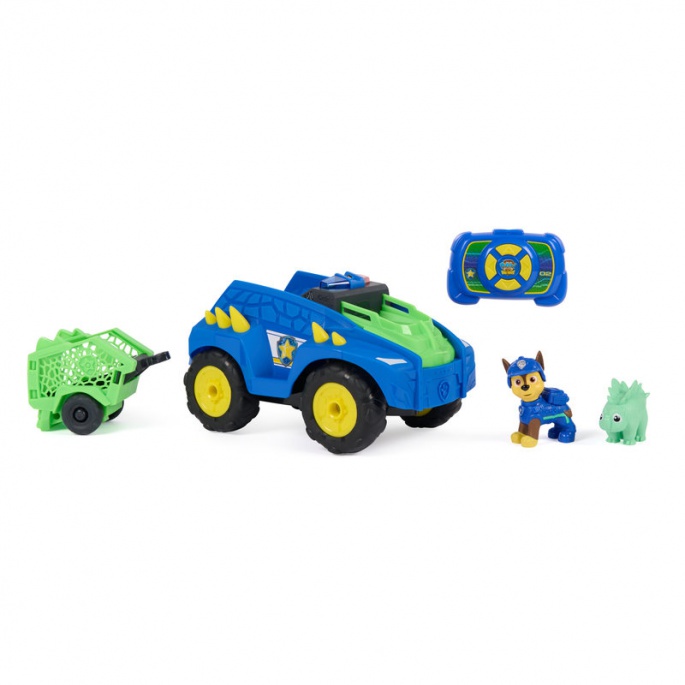 Paw Patrol Der Dino Film: RC Auto mit Anhänger Chase