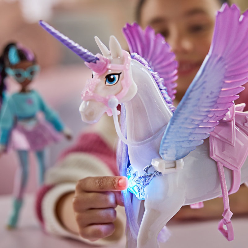 Unicorn Academy Layla und Glacier mit Licht und Sound