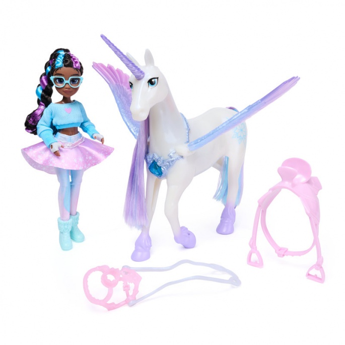 Unicorn Academy Layla und Glacier mit Licht und Sound