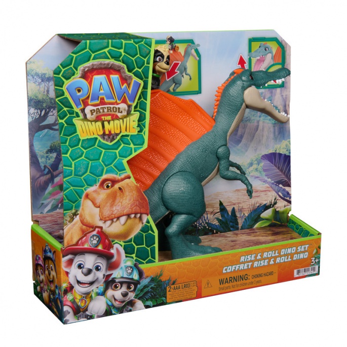 Paw Patrol Der Dino Film: großer Dinosaurier mit Geräuschen und Rex