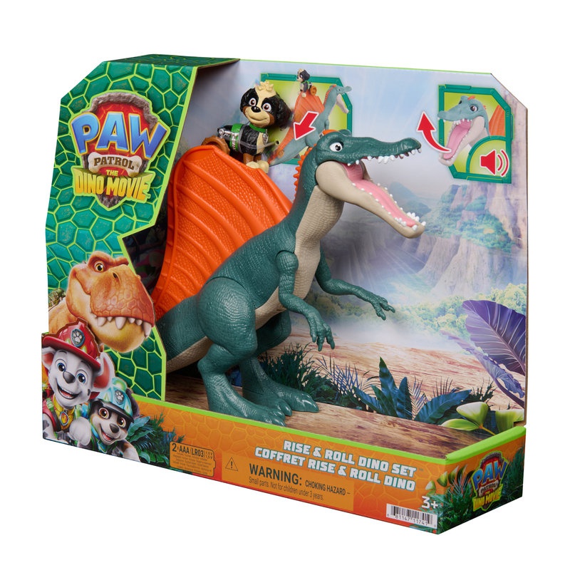 Paw Patrol Der Dino Film: großer Dinosaurier mit Geräuschen und Rex