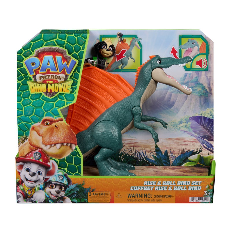 Paw Patrol Der Dino Film: großer Dinosaurier mit Geräuschen und Rex
