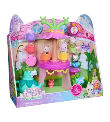 La Casa de Muñecas de Gabby juego de té
