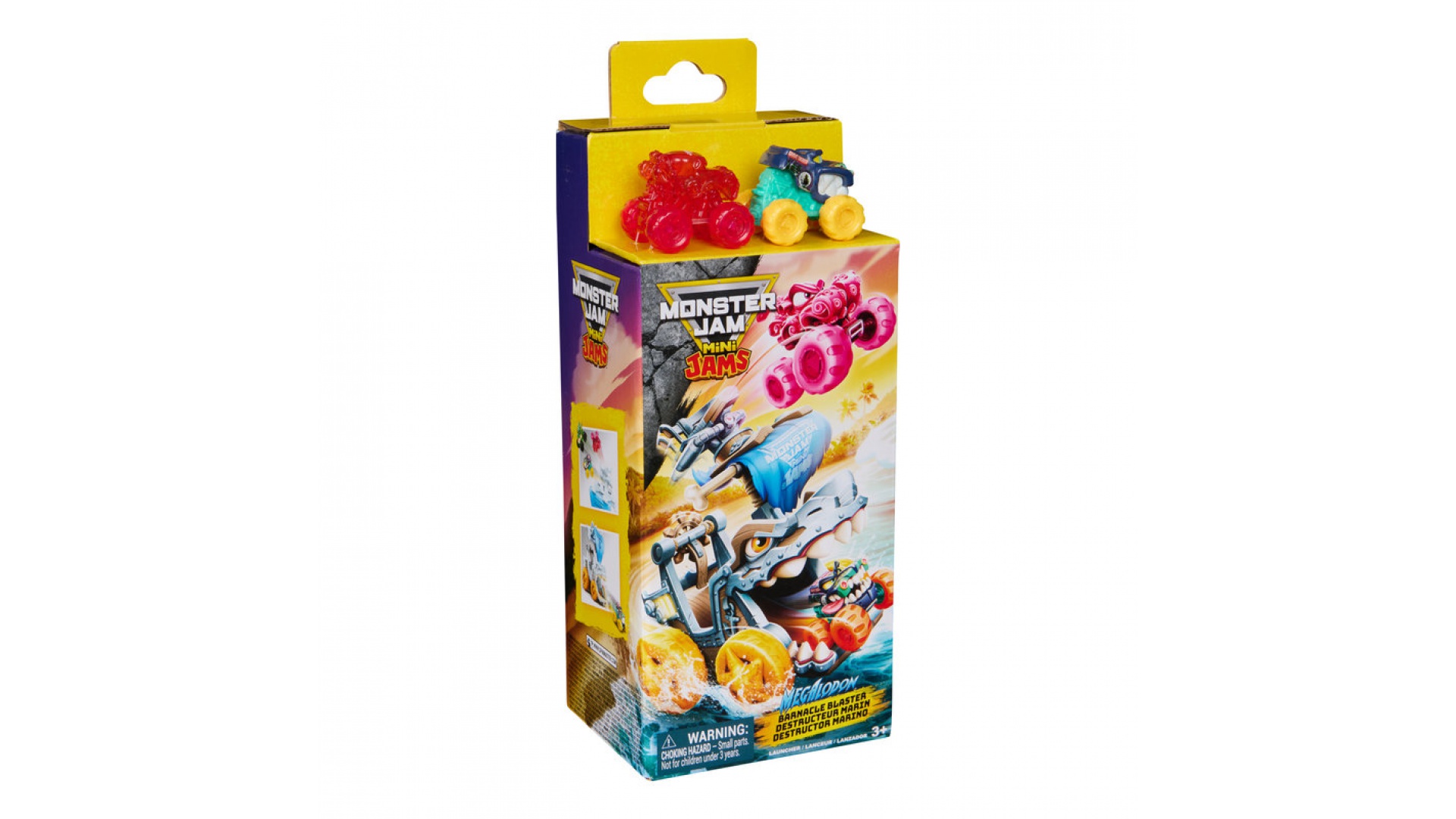 Monster Jam set barcă lansatoare mini mașini