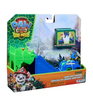Paw Patrol Missione dinosauri: veicolo acrobatico Chase