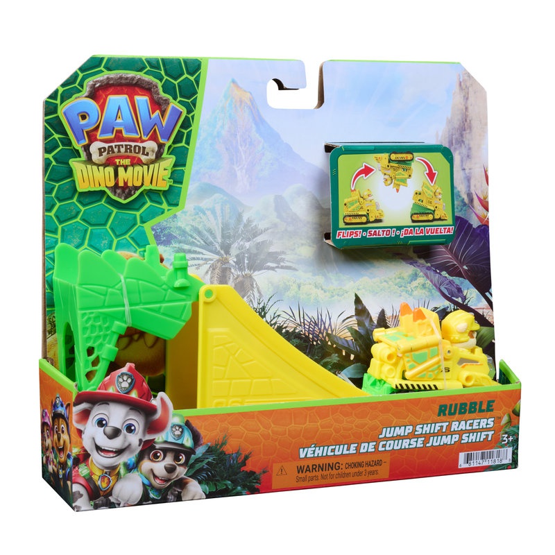 Paw Patrol Der Dino Film: Akrobatikfahrzeug Rubble