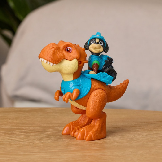 Paw Patrol Der Dino Film: Dinosaurierfigur mit Geräuschen + Rex
