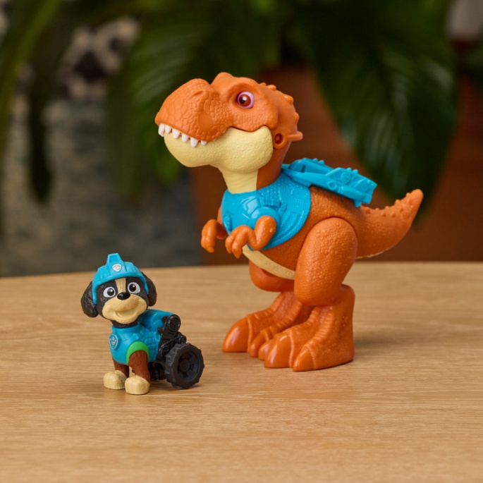 Paw Patrol Der Dino Film: Dinosaurierfigur mit Geräuschen + Rex