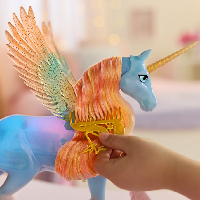 Unicorn Academy Einhorn Skywind mit Lichtern und Geräuschen