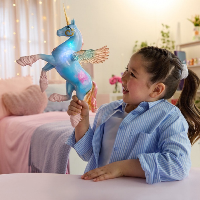 Unicorn Academy Einhorn Skywind mit Lichtern und Geräuschen