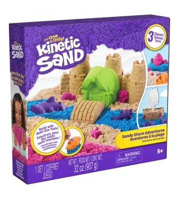 Kinetic Sand σετ παραλίας με άμμο