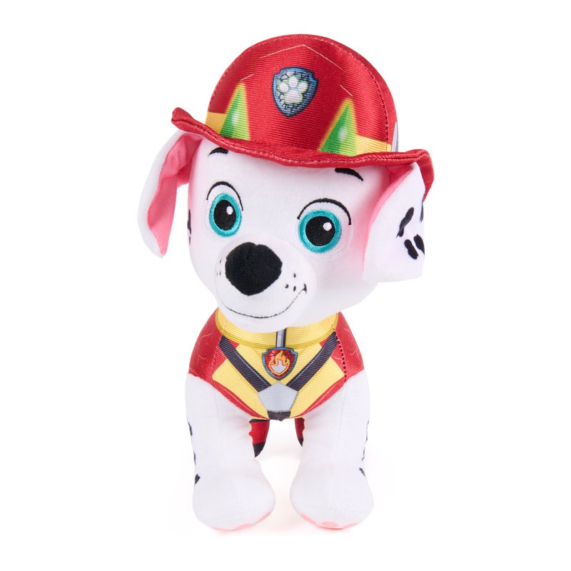 Paw Patrol Der Dino Film: Plüschtier Marshall mit Licht- und Soundeffekten 25 cm