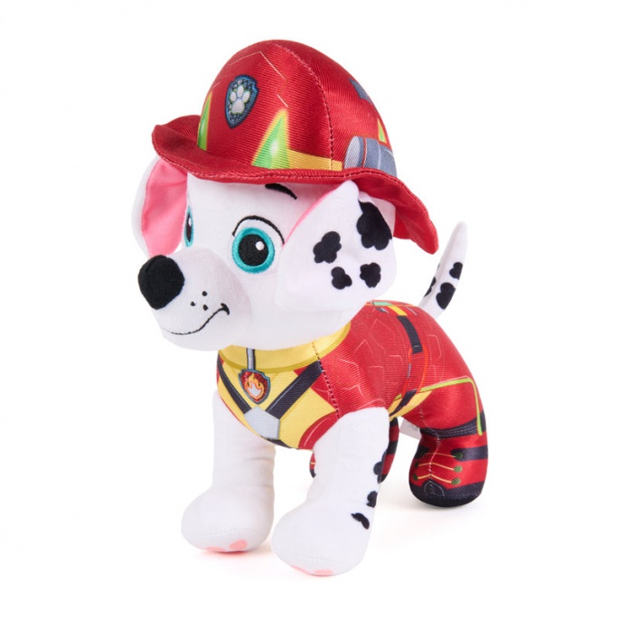 Paw Patrol Der Dino Film: Plüschtier Marshall mit Licht- und Soundeffekten 25 cm