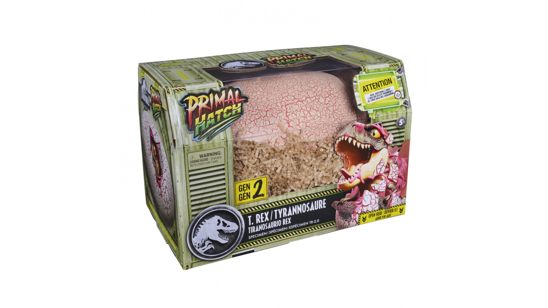 Primal Hatch Dino interactiv T-Rex care iese din ou gri