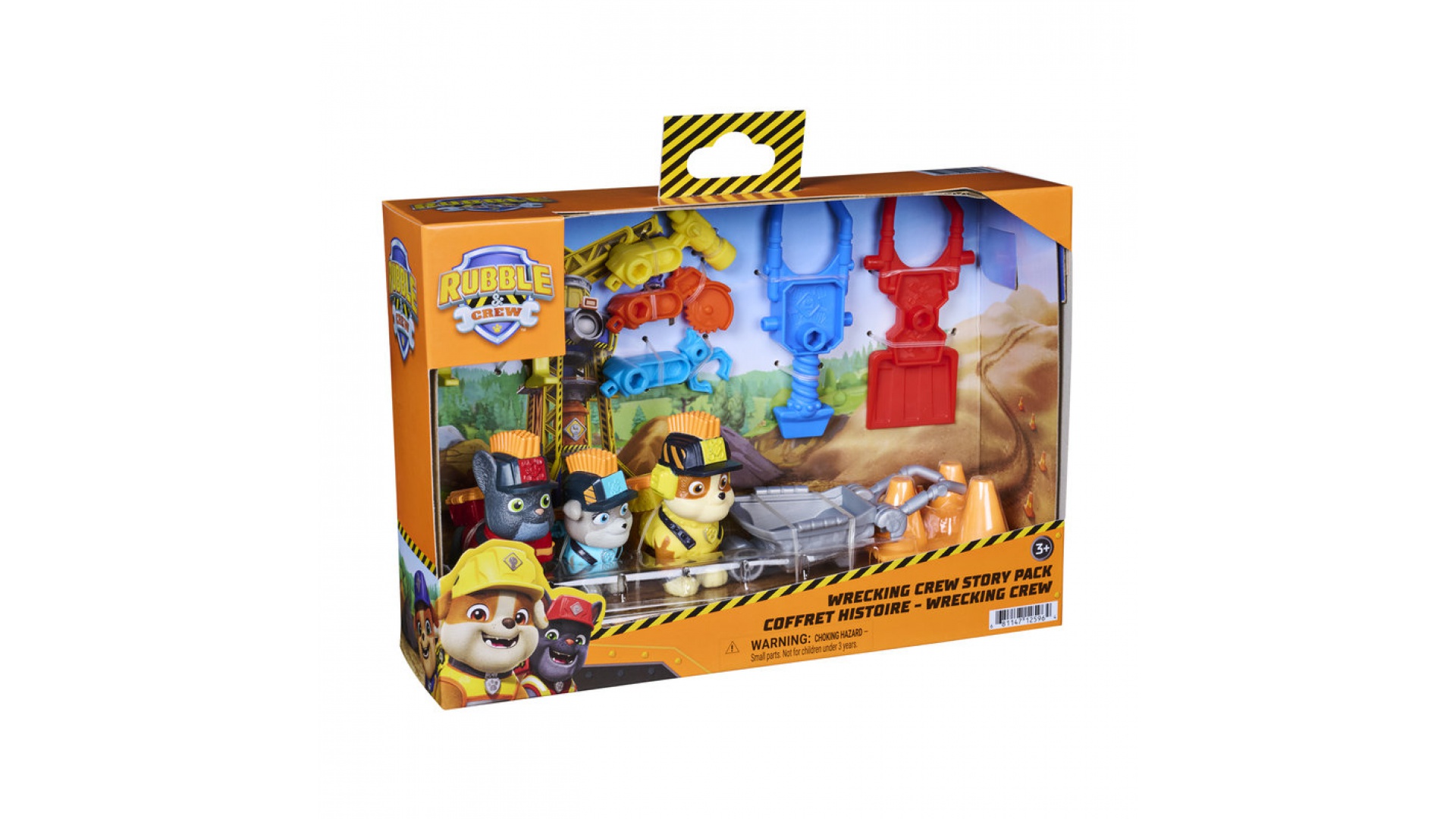 Rubble și echipa 3 figurine cu 6 accesorii