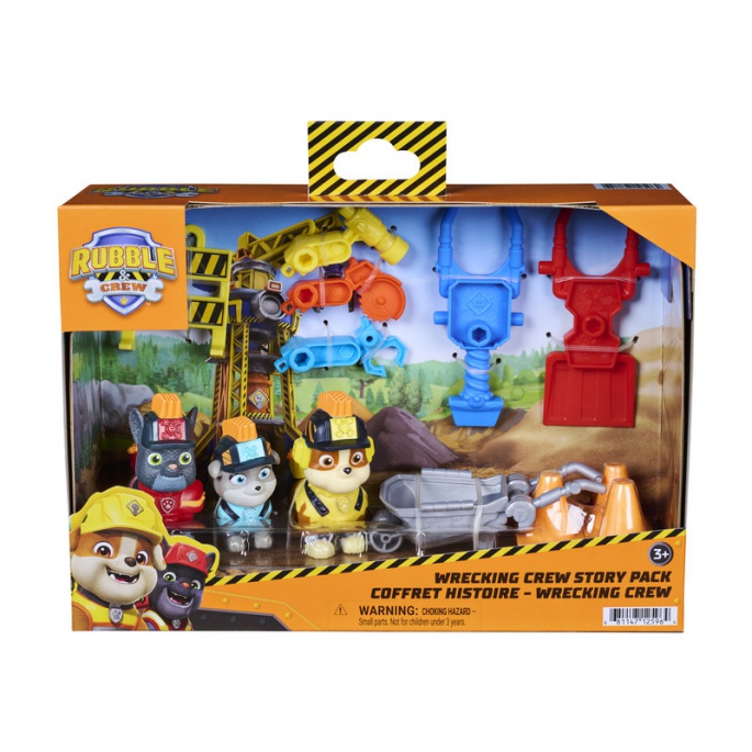 Rubble & Crew 3 Figuren mit 6 Zubehörteilen