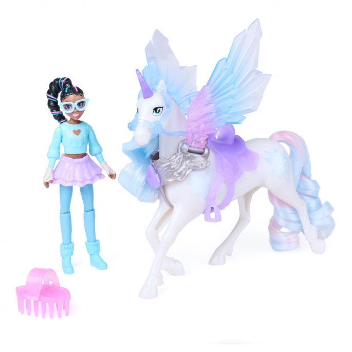 Unicorn Academy magische Flügel Glacier und Layla 11 cm