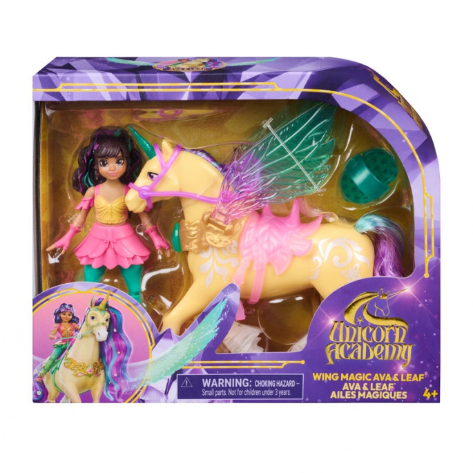 Unicorn Academy magische Flügel Leaf und Ava 11 cm