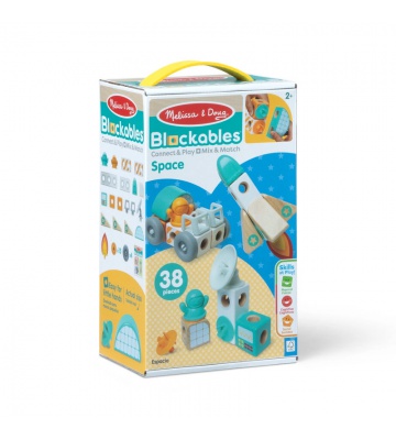 Melissa & Doug Blockables Bausatz Raumfahrt