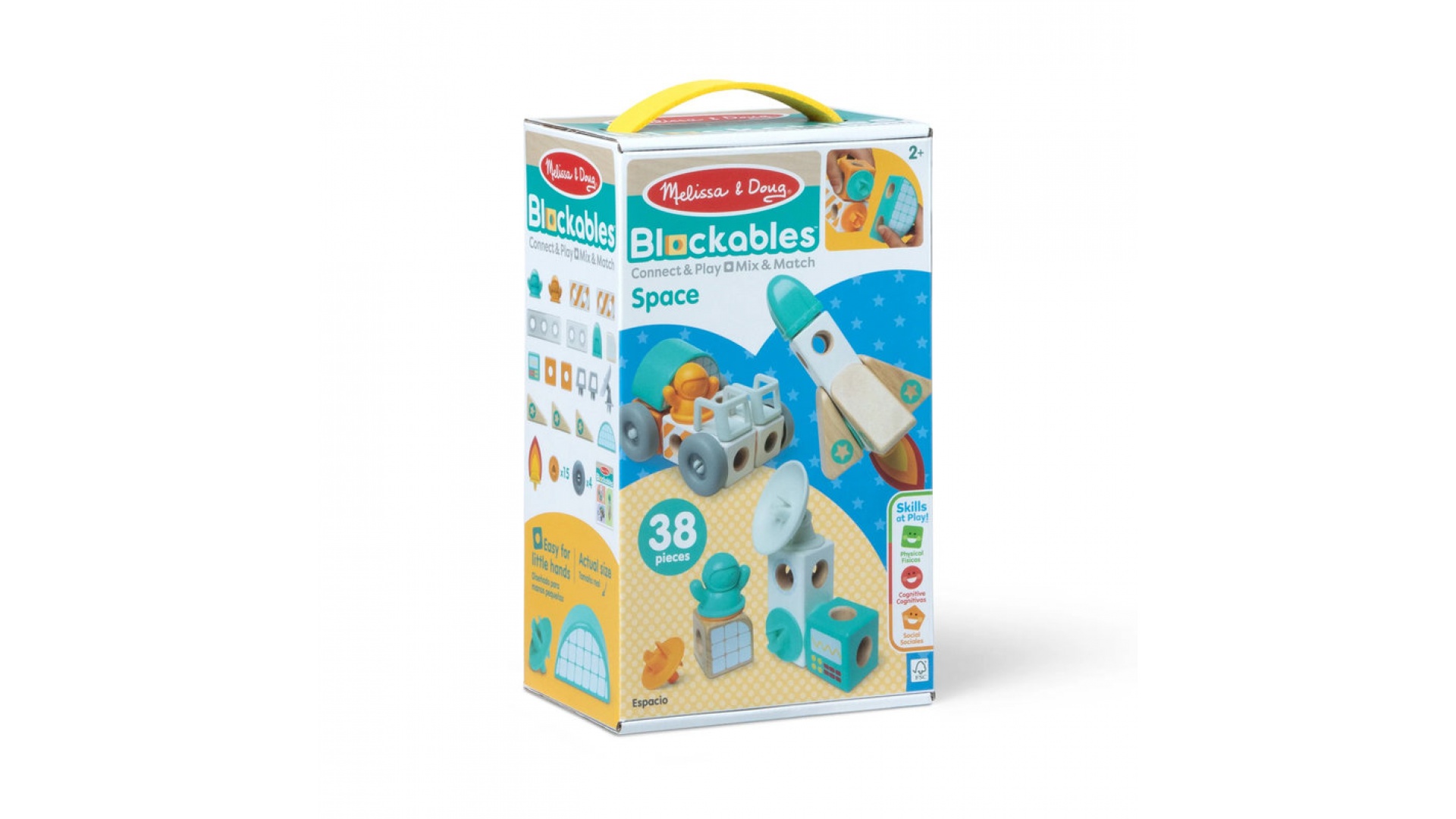 Melissa & Doug Blockables set de construcție spațiu