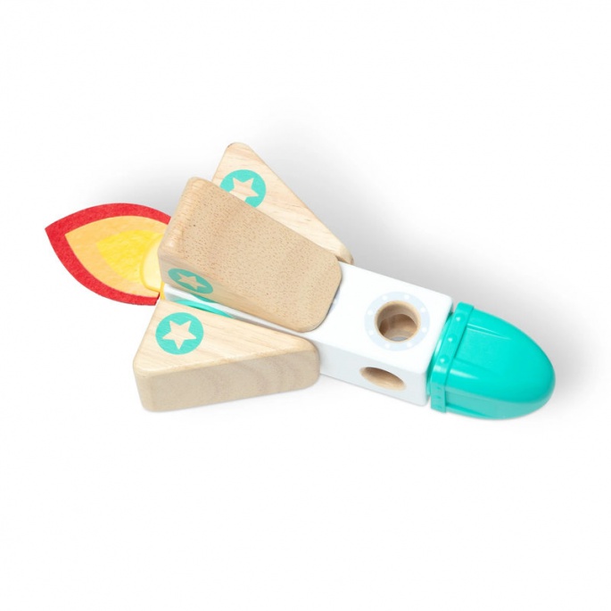 Melissa & Doug Blockables Bausatz Raumfahrt