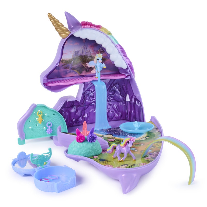 Unicorn Academy Frisierkopf ausklappbar zum Spielset