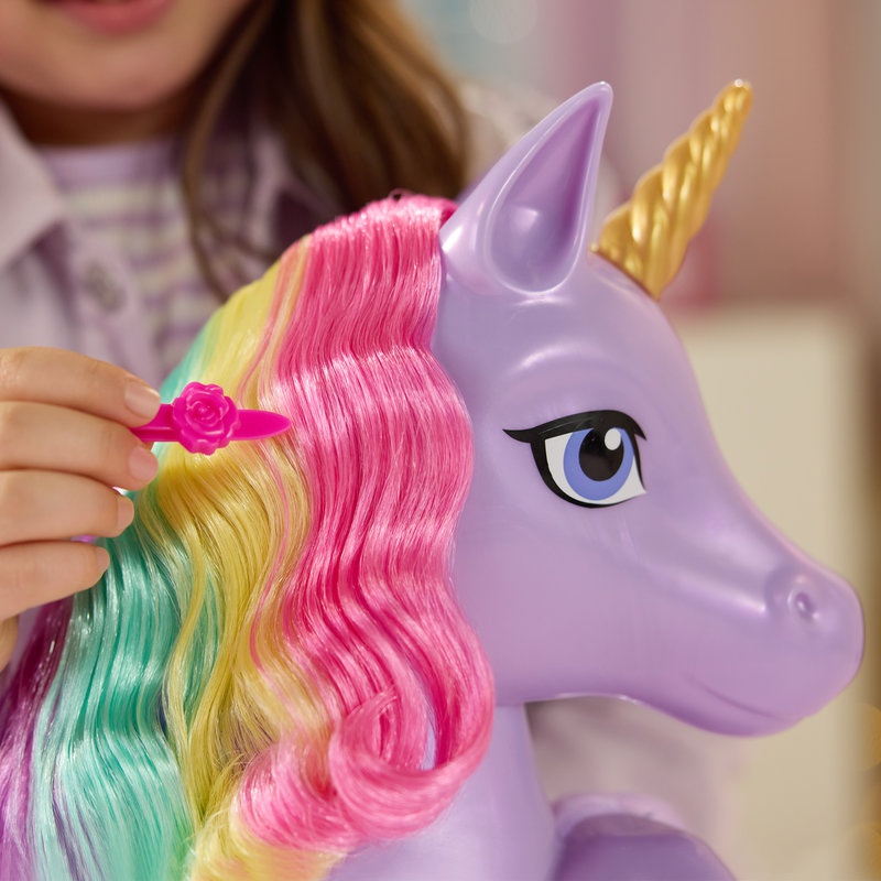 Unicorn Academy Frisierkopf ausklappbar zum Spielset