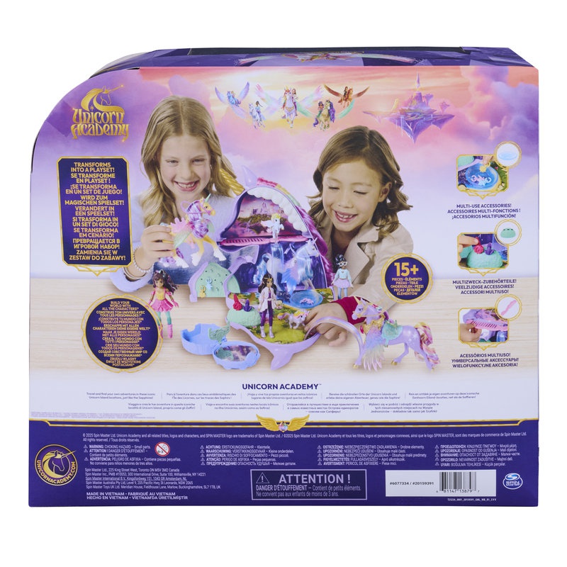 Unicorn Academy Frisierkopf ausklappbar zum Spielset