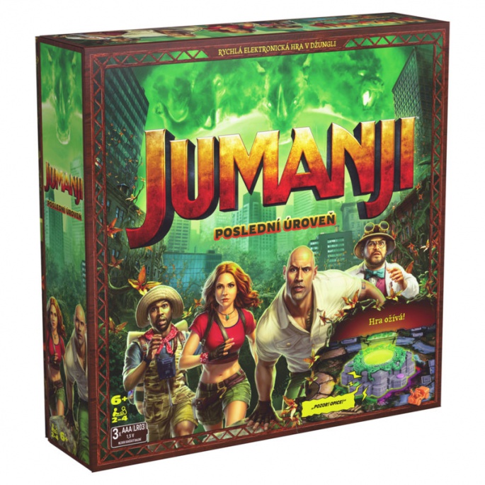 Spin Master Games Jumanji poslední úroveň - česká verze