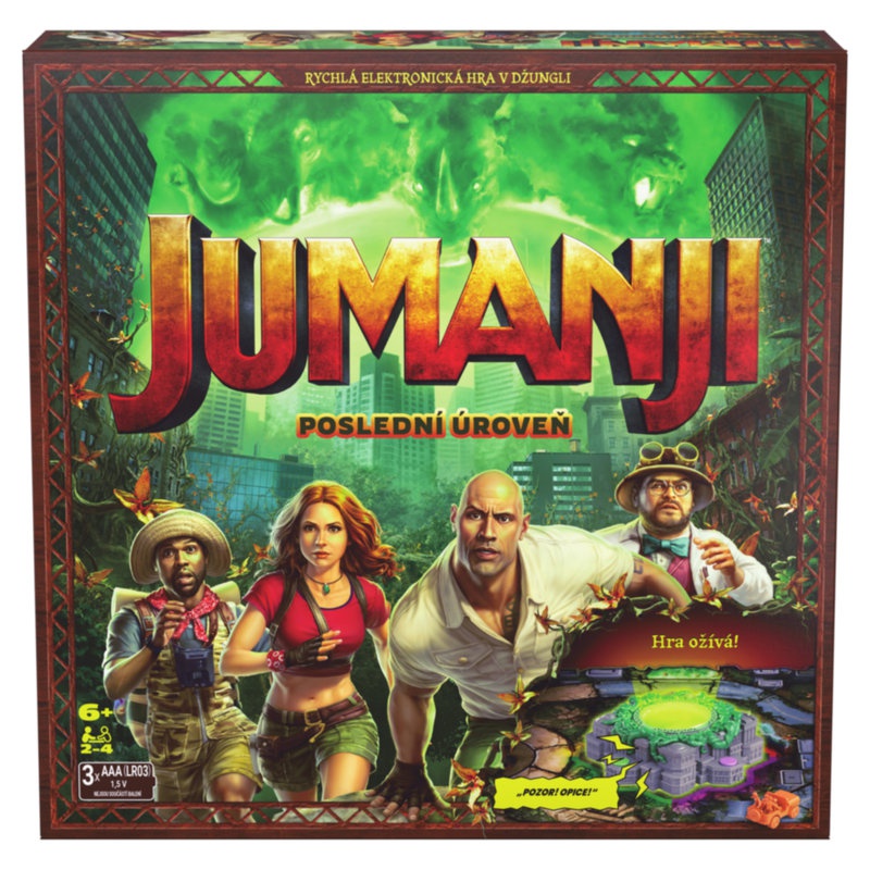 Spin Master Games Jumanji poslední úroveň - česká verze