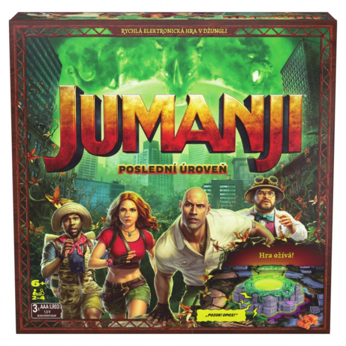 Spin Master Games Jumanji poslední úroveň - česká verze
