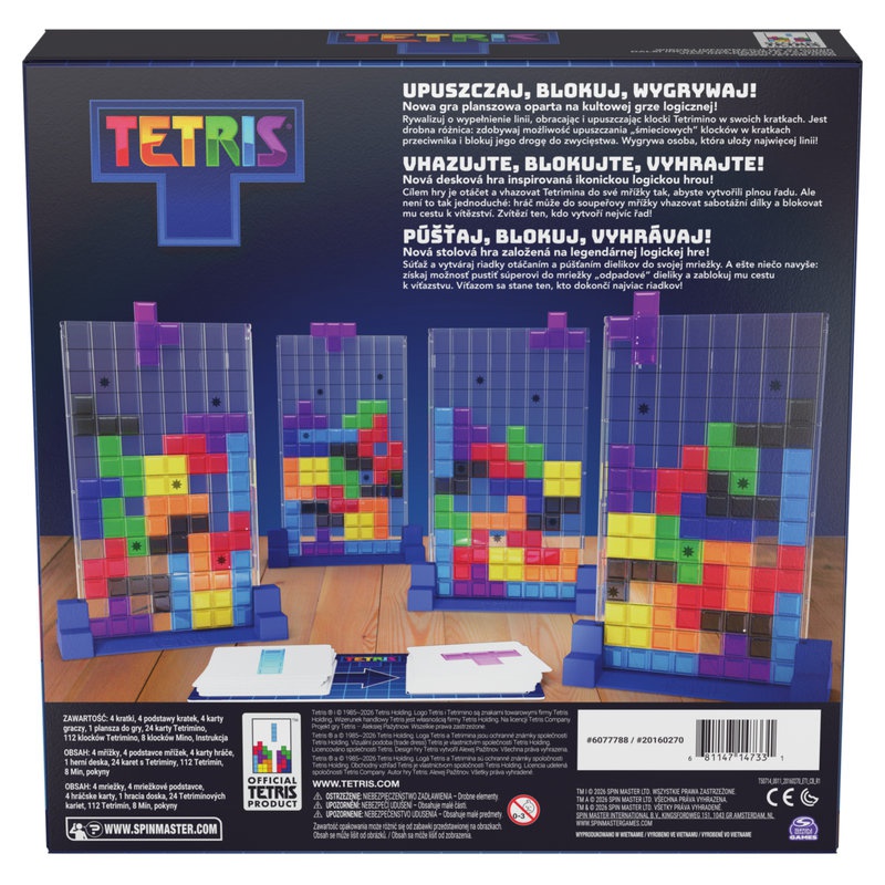Tetris desková hra - česká/slovenská/polská verze