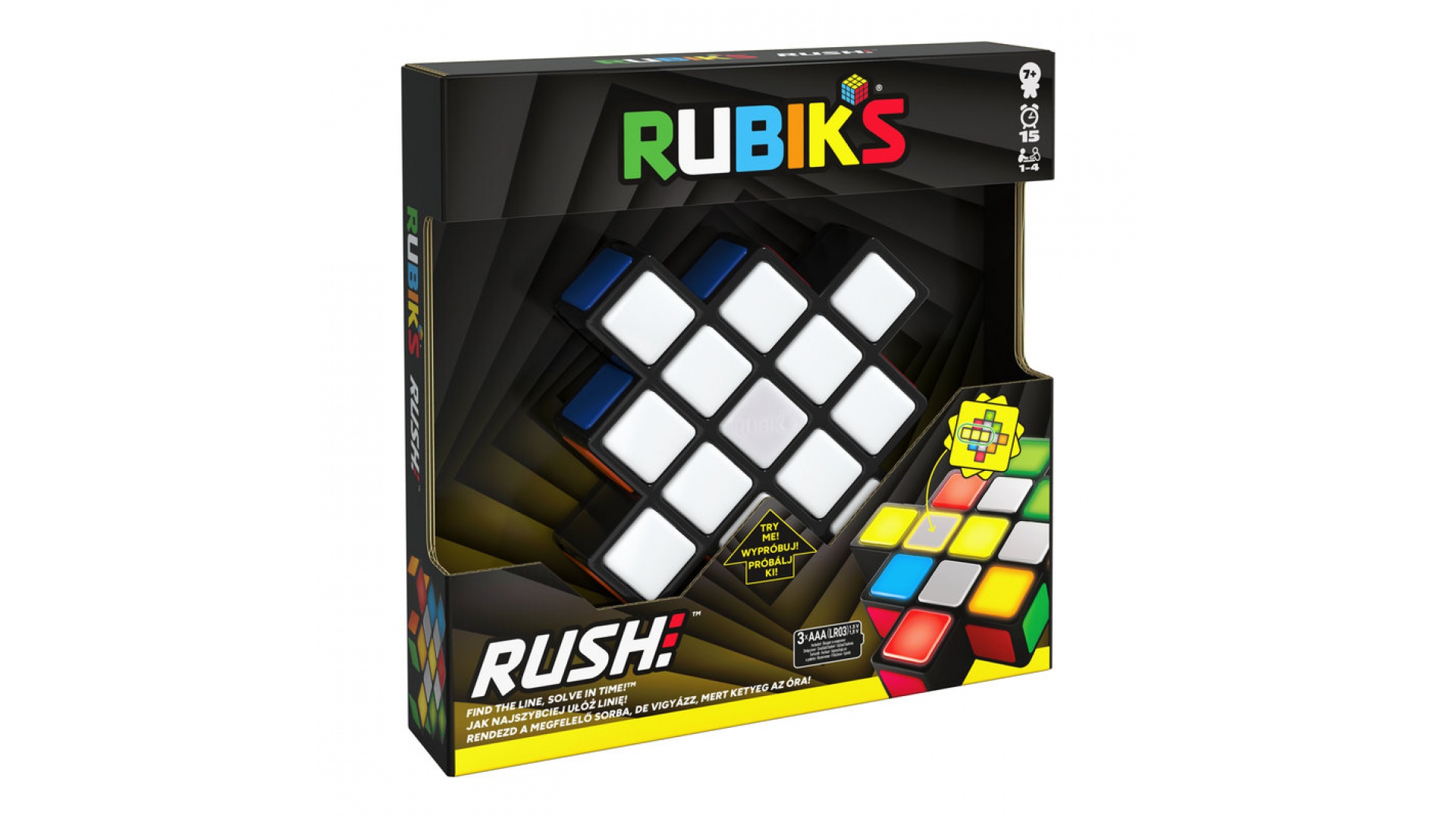 Rubiks cub electronic joc Tetris Rush