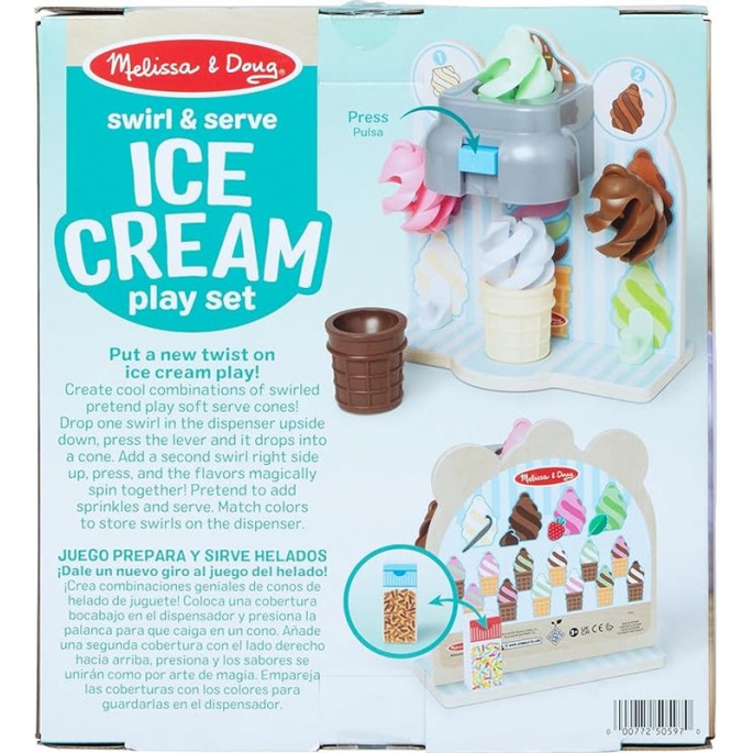 Melissa & Doug gedrehte Eiscreme