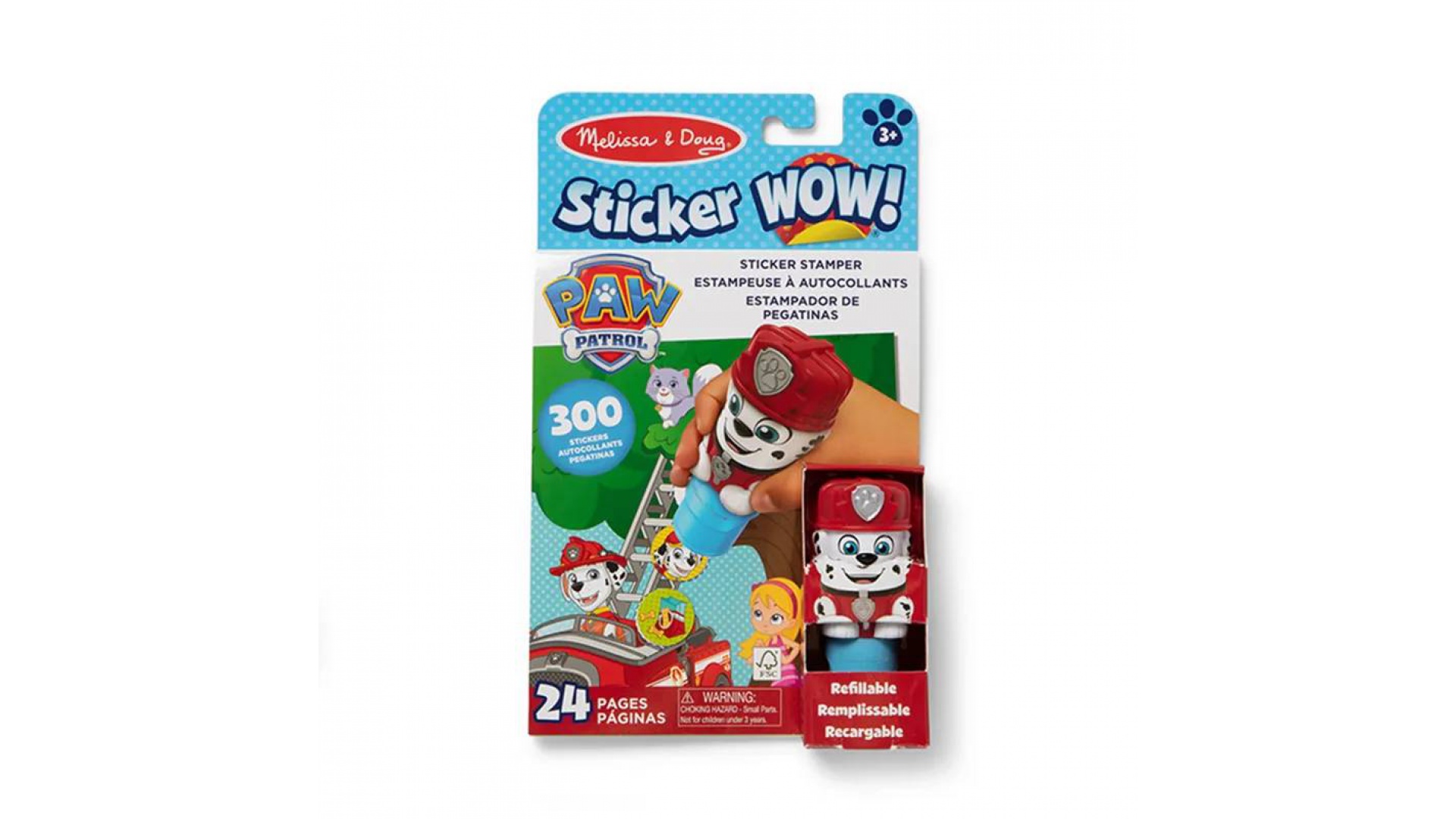 Melissa & Doug sticker WOW abțibilduri Marshall