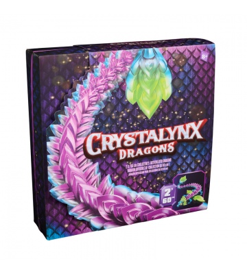 CrystaLynx Dragons velký ohebný drak Spectris 60 cm