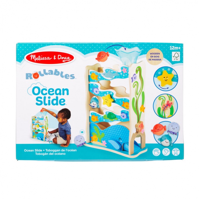 Melissa & Doug Rollables Lesene morski tobogan