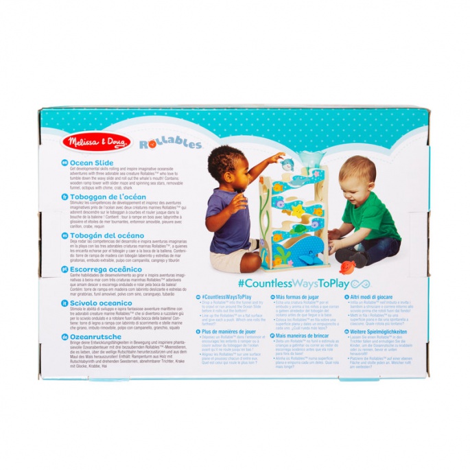 Melissa & Doug Rollables Lesene morski tobogan