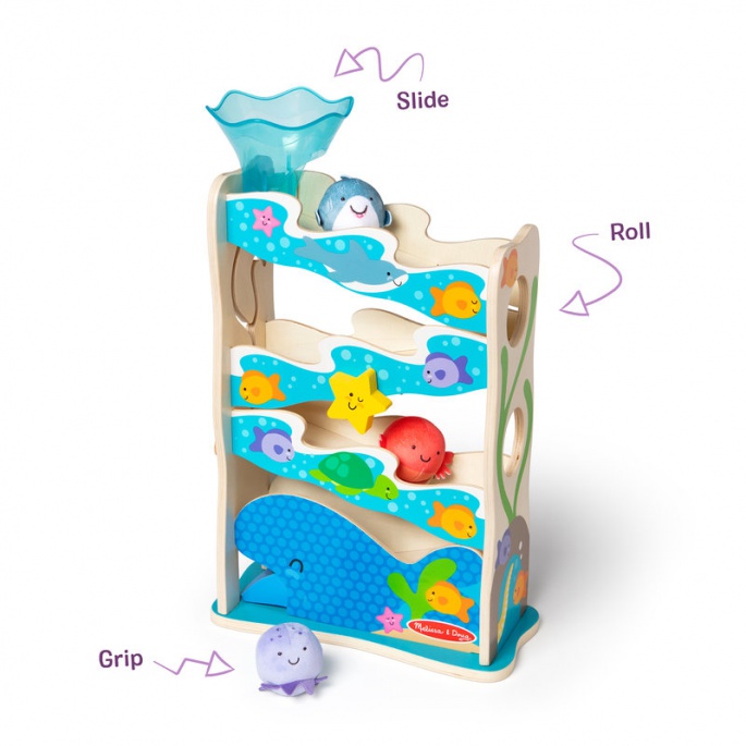 Melissa & Doug Rollables Lesene morski tobogan
