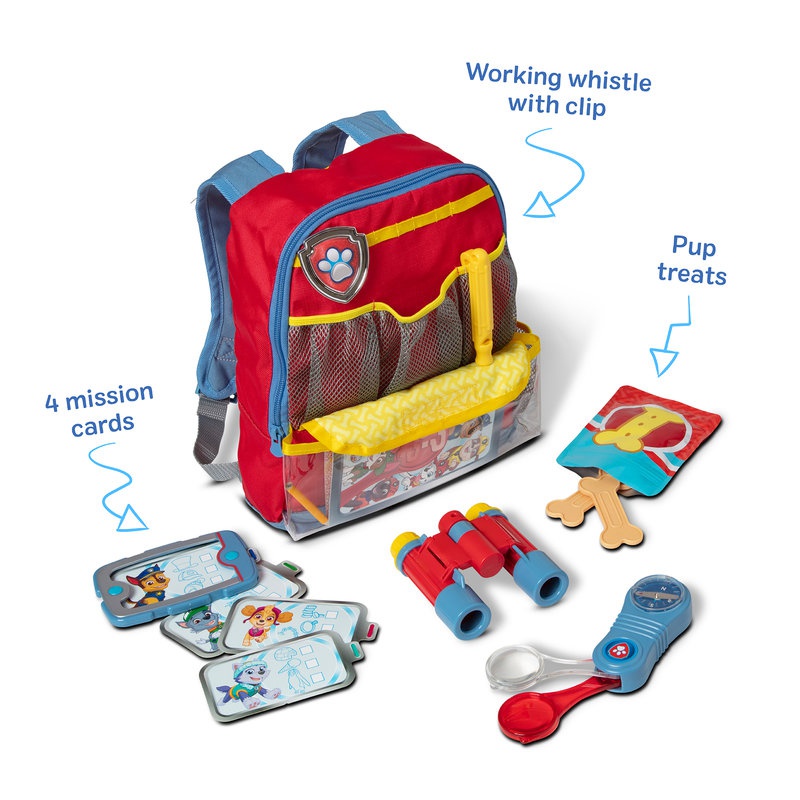 Melissa & Doug Rucksack mit Rettungszubehör Paw Patrol