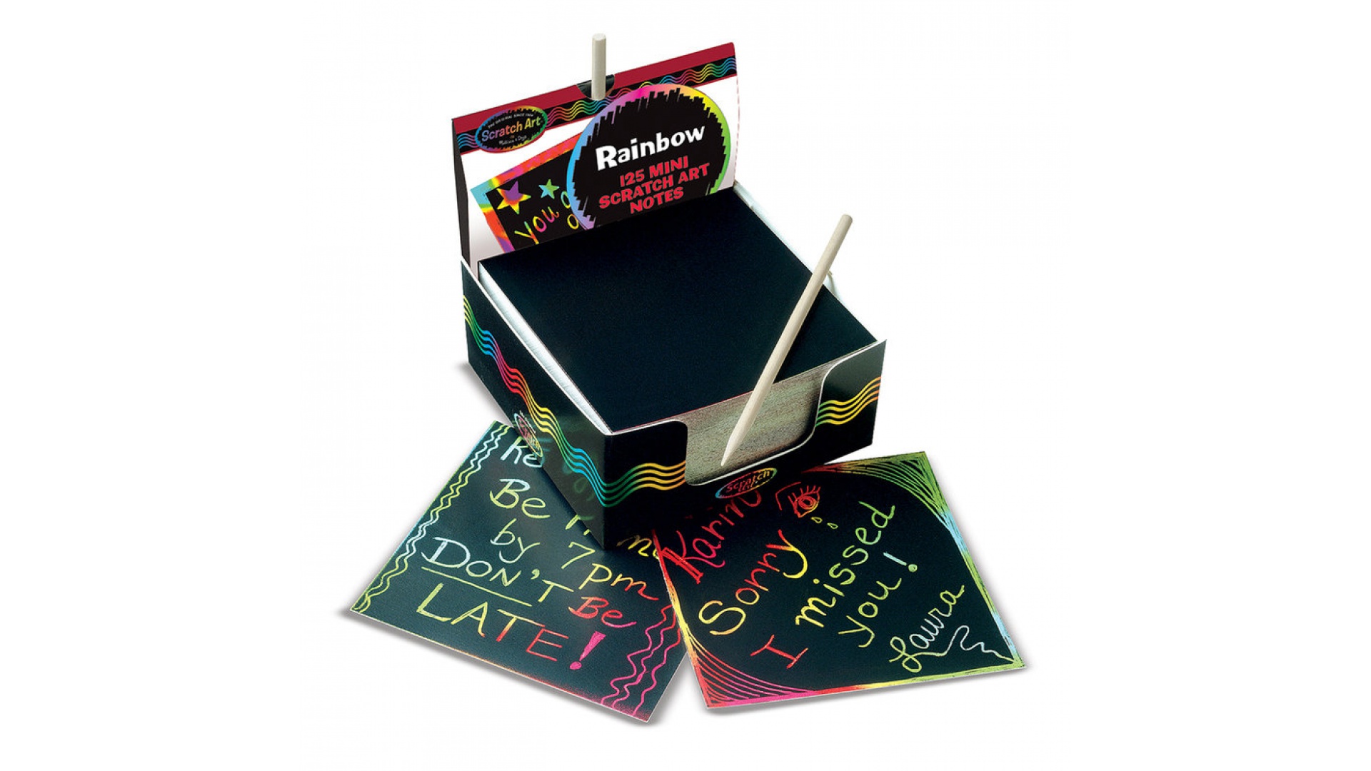 Melissa & Doug imagini curățabile curcubeu 125 bucăți