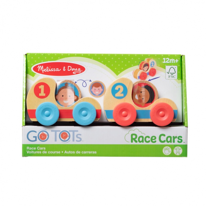 Melissa & Doug Go Tots dirkalni avtomobili