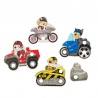 Melissa & Doug Lesene zložljivo reševalno vozilo Tačke na patrulji