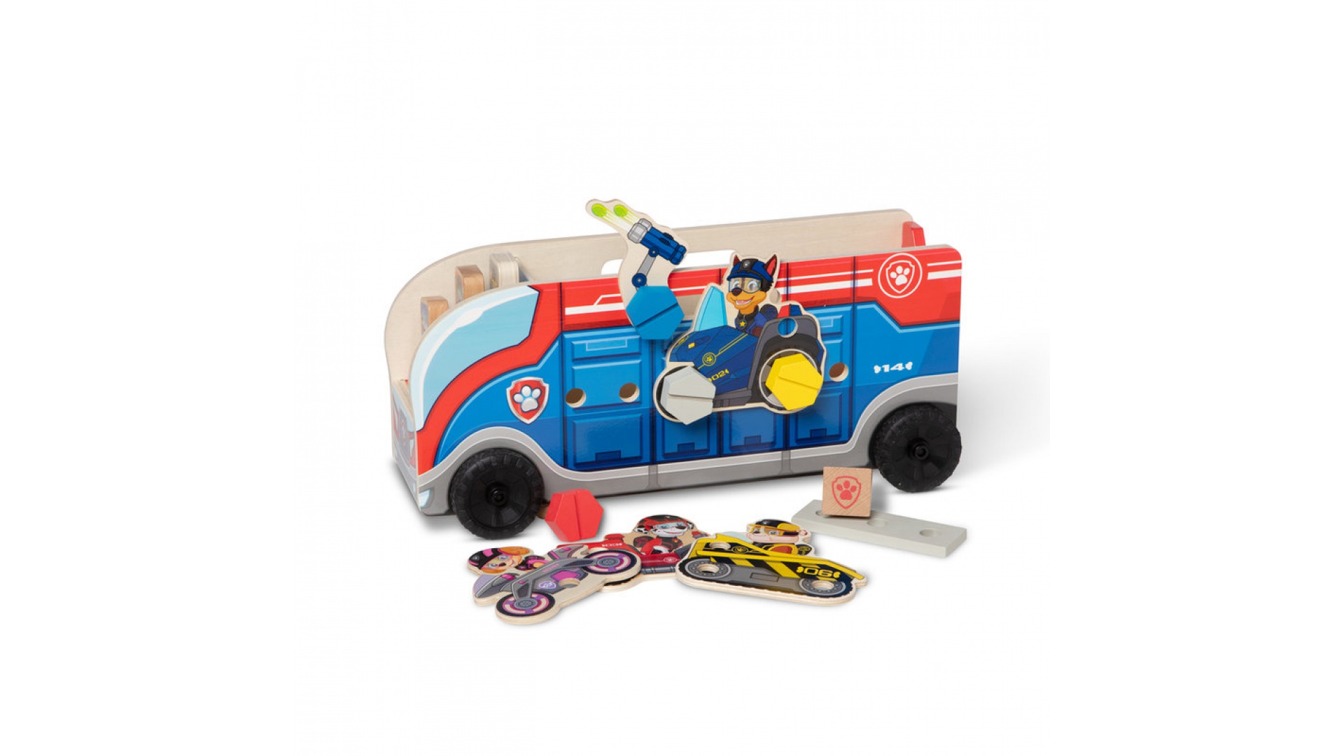 Melissa & Doug Fa összecsukható mentőautó Mancs őrjárat