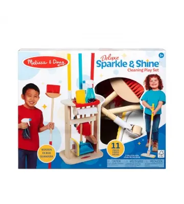 Melissa & Doug Di legno set di gioco di pulizia