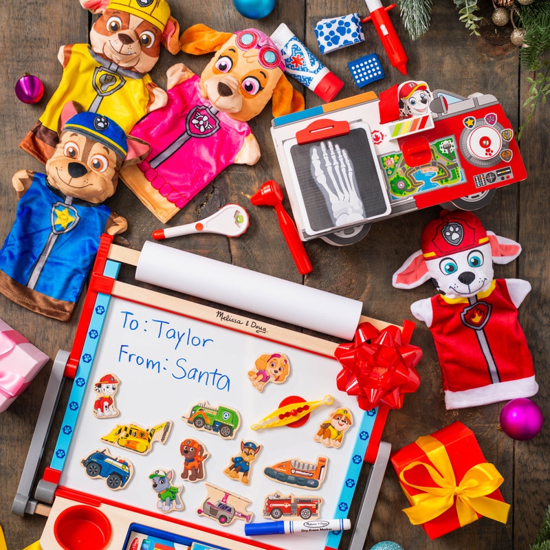 Melissa & Doug mizalna ustvarjalna tabla z motivom Tačke na patrulji