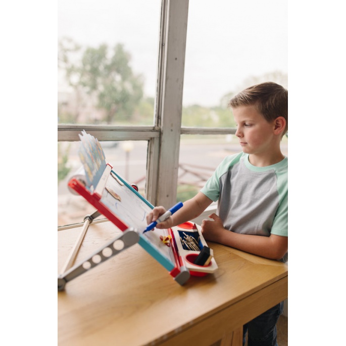 Melissa & Doug mizalna ustvarjalna tabla z motivom Tačke na patrulji