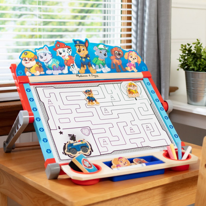 Melissa & Doug mizalna ustvarjalna tabla z motivom Tačke na patrulji